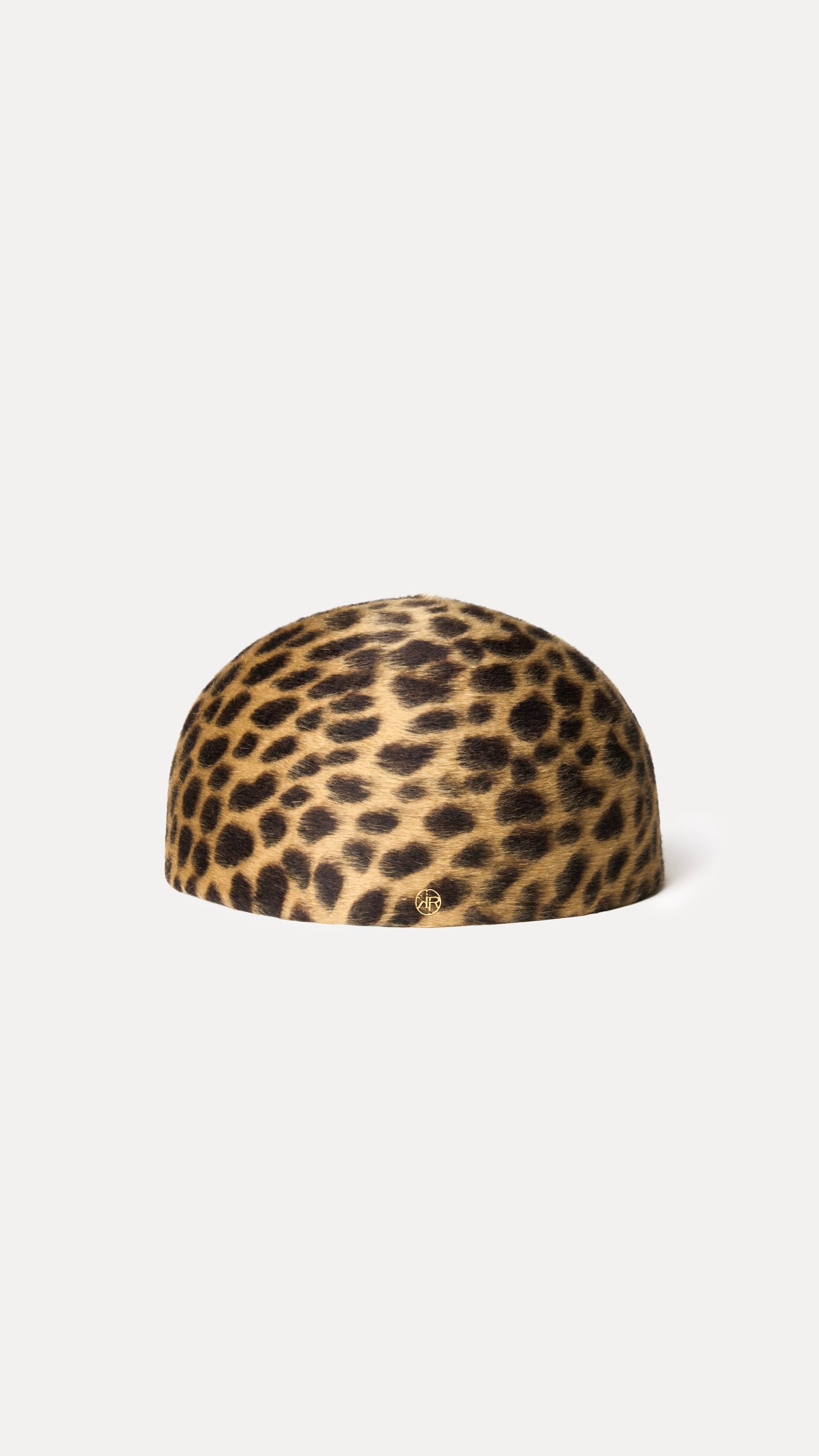 ANIMAL PRINT ROUND HAT