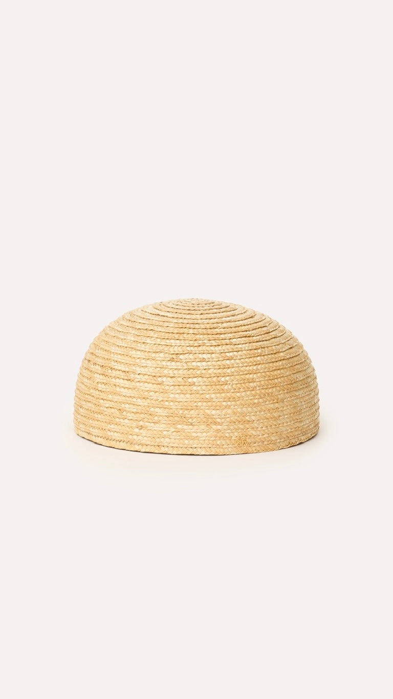 ROUND STRAW HAT