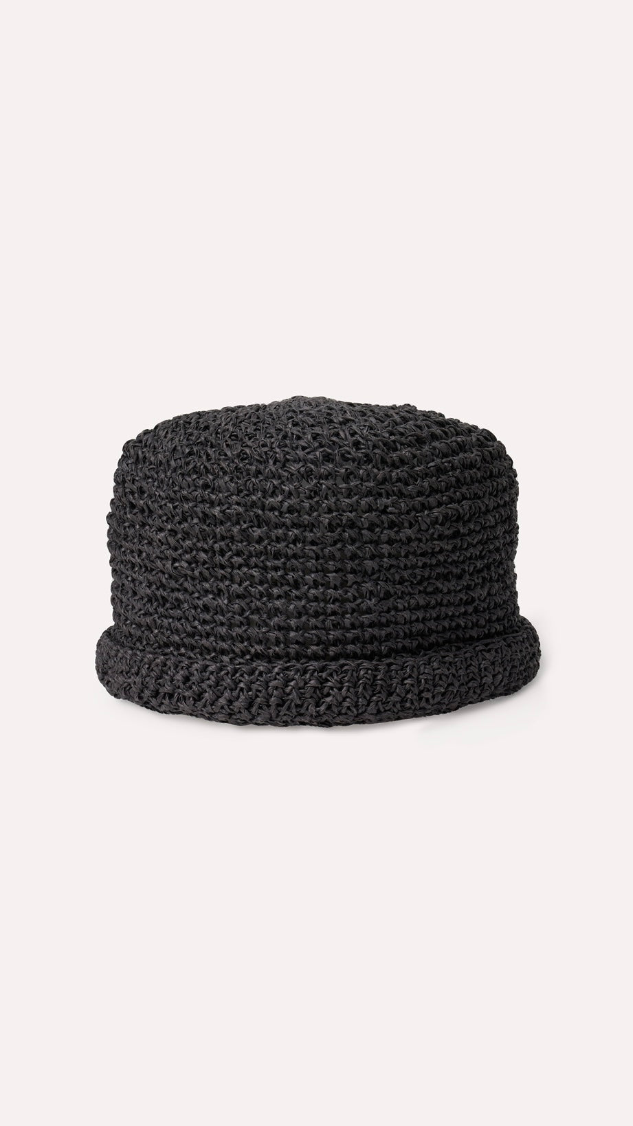 RAFFIA CROCHET HAT