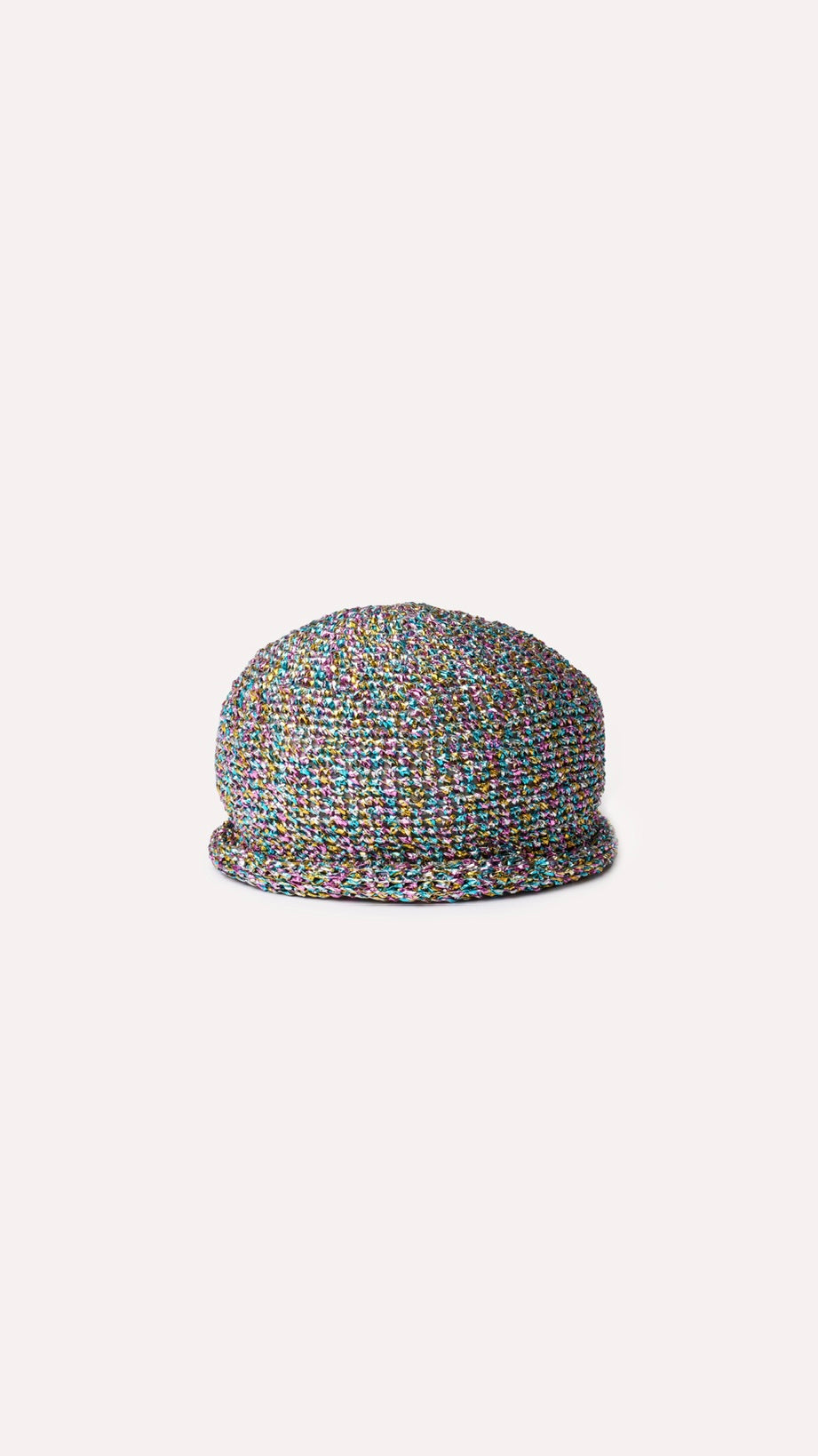 RAFFIA CROCHET HAT