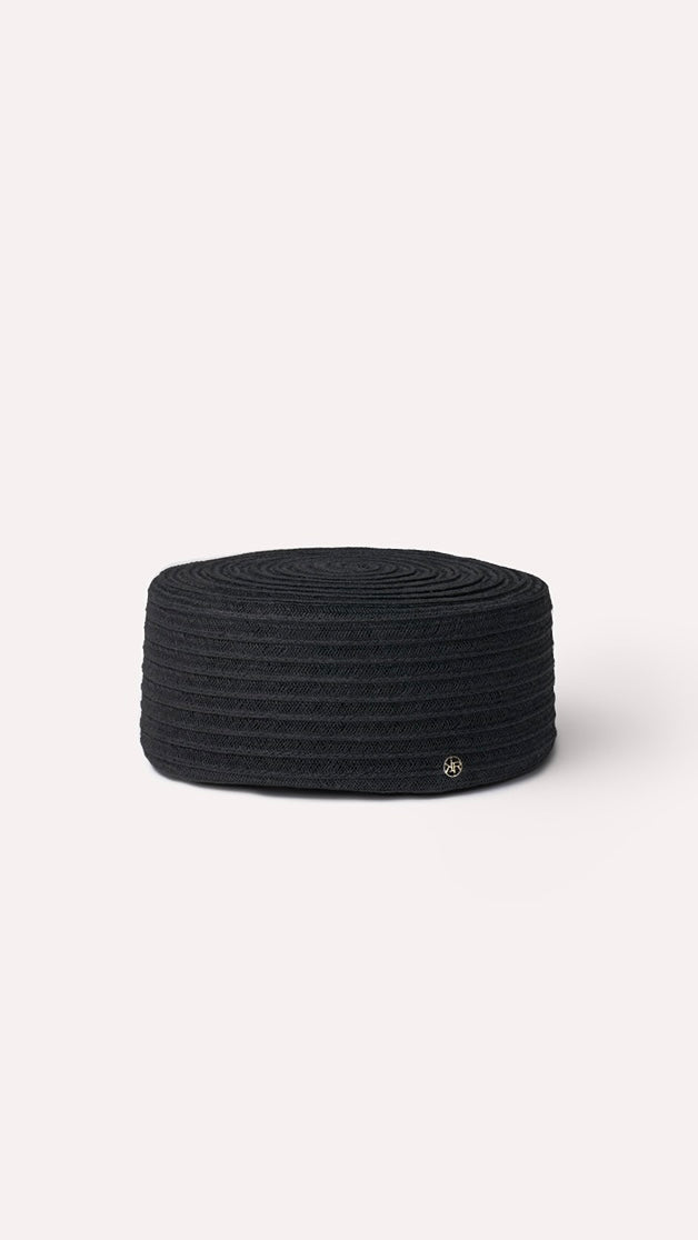 SISAL STRAW PILLBOX