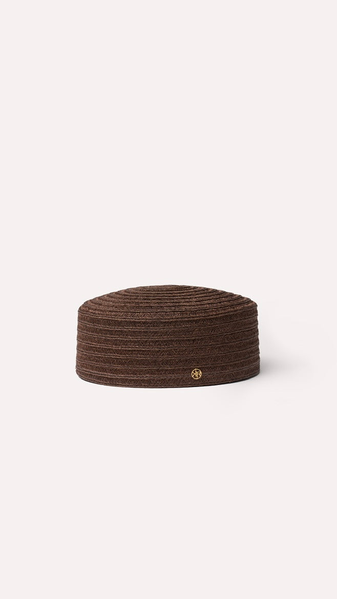SISAL STRAW PILLBOX