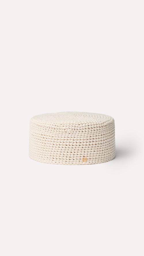 COTTON CROCHET PILLBOX