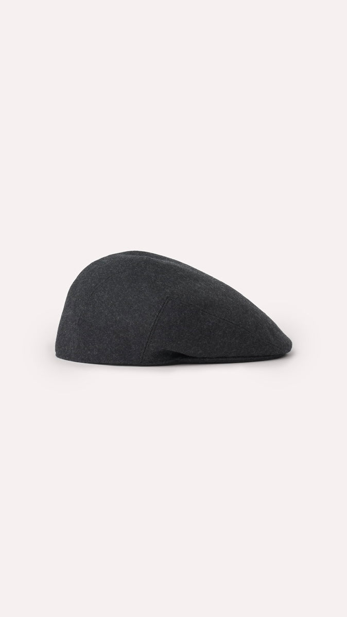 WOOL FLAT CAP