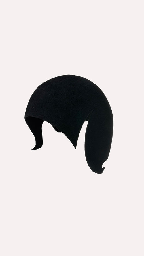 JOSEPHINE BAKER VELOURS FELT HAT