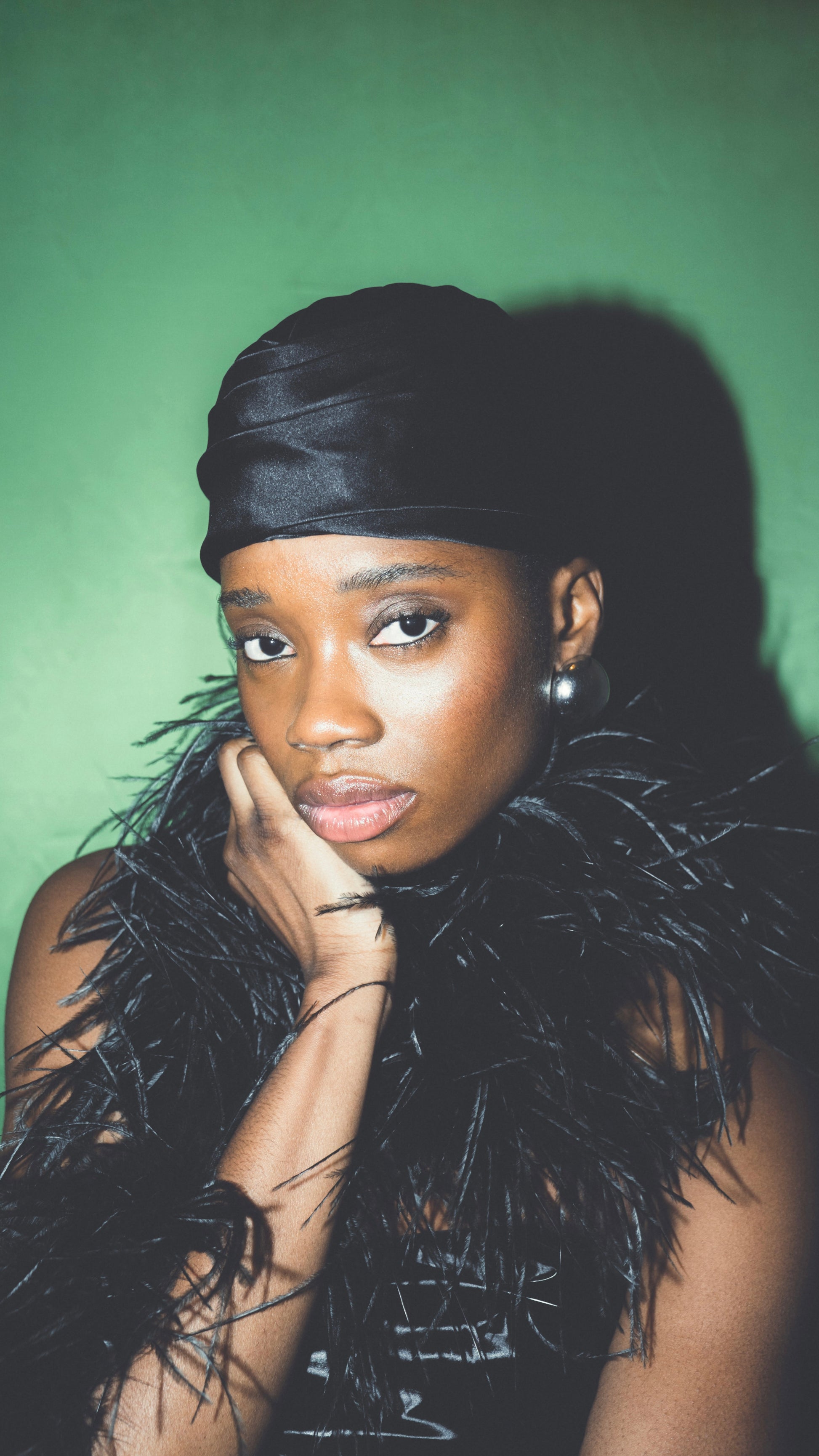 SATIN SILK TURBAN