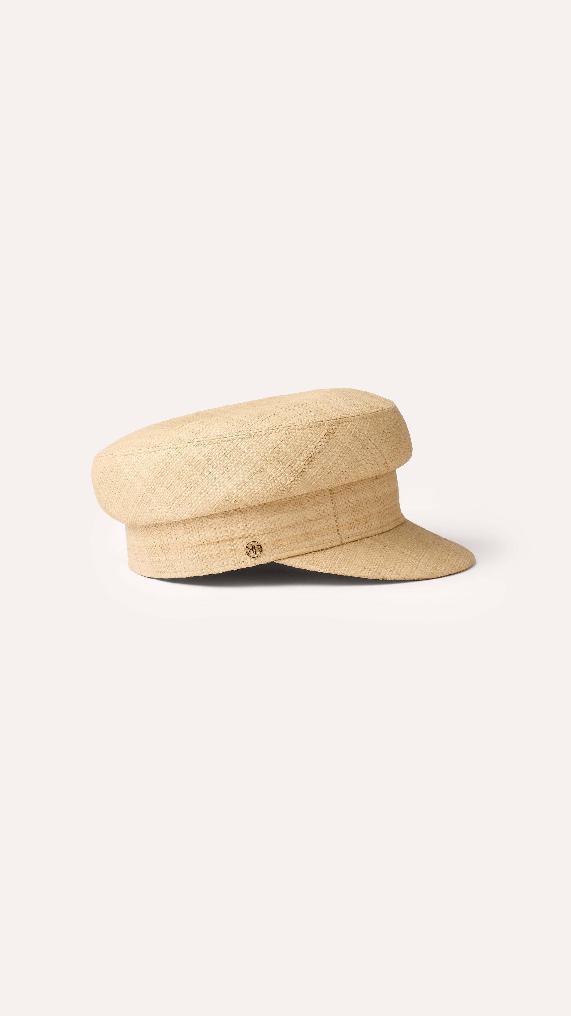 RAFFIA BAKER BOY KEPI