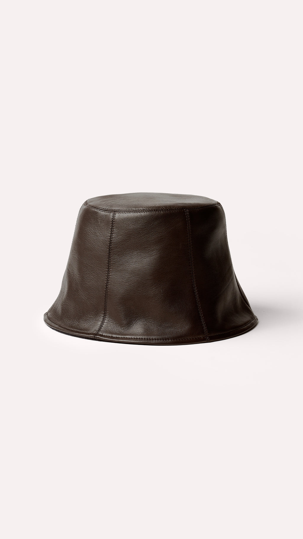 LEATHER BUCKET HAT