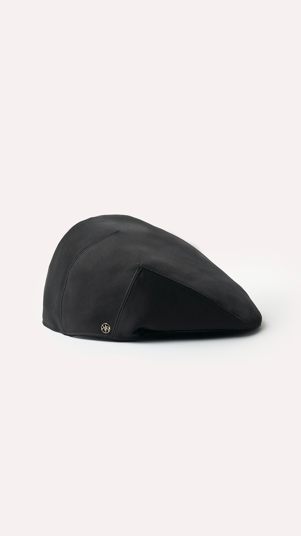 SATIN SILK FLAT CAP