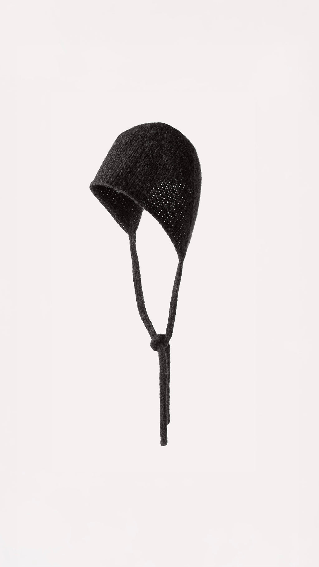HAND-KNITTED BONNET